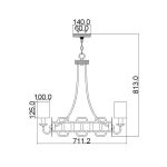ELSTEAD SABINA - ELS-HK-SABINA5 /KIFUTÓ!!/