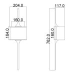 ELSTEAD Mona - ELS-KL-MONA-L-CLP