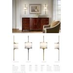 Elstead Mona chrome wall lamp