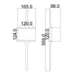 ELSTEAD Mona - ELS-KL-MONA-S-PB