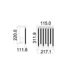 ELSTEAD PIPER - ELS-KL-PIPER2 /KIFUTÓ!!/