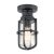 Elstead Suri black outdoor pendant