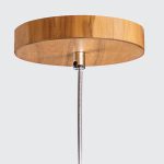 ELSTEAD Accord pendant light, diameter 800mm, LED 29W, 1685lm - ELS-QN-ANGULAR-RING-LED-80-TEAK