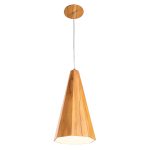ELSTEAD Accord pendant light, diameter 800mm, LED 29W, 1685lm - ELS-QN-ANGULAR-RING-LED-80-TEAK
