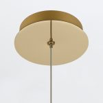 ELSTEAD Eurofase pendant light, diameter 220mm, LED 9W dimmable, 756lm - ELS-QN-ATOMO-1P-BG