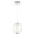 ELSTEAD Eurofase pendant light, diameter 220mm, LED 9W dimmable, 756lm - ELS-QN-ATOMO-1P-PC