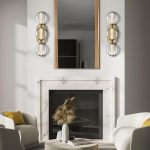 ELSTEAD Eurofase IP44 wall light, width 631mm, LED 13W dimmable, 1160lm - ELS-QN-ATOMO-3W-BG