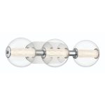 ELSTEAD Eurofase IP44 wall light, width 631mm, LED 13W dimmable, 1160lm - ELS-QN-ATOMO-3W-PC