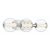 ELSTEAD Eurofase IP44 wall light, width 631mm, LED 13W dimmable, 1160lm - ELS-QN-ATOMO-3W-PC