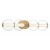 ELSTEAD Eurofase IP44 wall light, width 756mm, LED 18.5W dimmable, 1782lm - ELS-QN-ATOMO-4W-BG