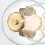 ELSTEAD Eurofase IP44 wall light, width 756mm, LED 18.5W dimmable, 1782lm - ELS-QN-ATOMO-4W-BG