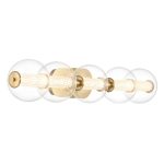 ELSTEAD Eurofase IP44 wall light, width 967mm, LED  25W dimmable, 2511lm - ELS-QN-ATOMO-5W-BG