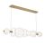 ELSTEAD Eurofase pendant light, width 1421mm, LED 46W dimmable, 3586lm - ELS-QN-ATOMO-LP7-BG