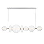 ELSTEAD Eurofase pendant light, width 1421mm, LED 46W dimmable, 3586lm - ELS-QN-ATOMO-LP7-PC