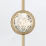 ELSTEAD Eurofase pendant light, height 598mm, height-adjustable, LED 6W dimmable, 340lm - ELS-QN-BARLETTA-1P-BG