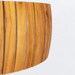 ELSTEAD Accord ceiling lamp, diameter 500mm, LED 17W, 615lm - ELS-QN-BARREL-F-LED-50-TEAK