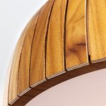ELSTEAD Accord ceiling lamp, diameter 500mm, LED 17W, 615lm - ELS-QN-BARREL-F-LED-50-TEAK