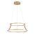 ELSTEAD Eurofase pendant light, diameter 510mm, LED 54W dimmable, 1490lm - ELS-QN-CADOUX-P-BG