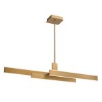 ELSTEAD Eurofase pendant light, width 1145mm, LED 74W dimmable, 4700lm - ELS-QN-CAMENO-LP-BG