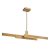 ELSTEAD Eurofase pendant light, width 1145mm, LED 74W dimmable, 4700lm - ELS-QN-CAMENO-LP-BG