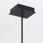 ELSTEAD Eurofase pendant light, width 1145mm, LED 74W dimmable, 4700lm - ELS-QN-CAMENO-LP-BK
