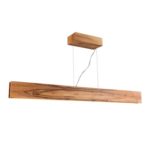ELSTEAD Accord pendant light, width 1270mm, LED 29W, 1685lm - ELS-QN-CLEAN-LED-LP-127-TEAK