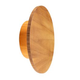   ELSTEAD Accord wall light, diameter 250mm, LED 8W, 287lm - ELS-QN-CLEAN-LED-WB-25-TEAK