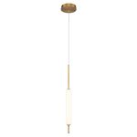 ELSTEAD Eurofase pendant light, height 548mm, LED 10W dimmable, 810lm - ELS-QN-CUMBERLAND-1P-BG