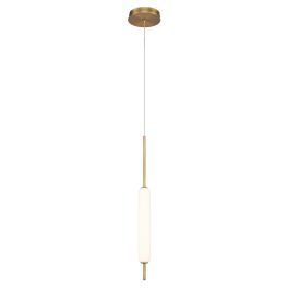   ELSTEAD Eurofase pendant light, height 548mm, LED 10W dimmable, 810lm - ELS-QN-CUMBERLAND-1P-BG