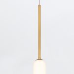 ELSTEAD Eurofase pendant light, height 548mm, LED 10W dimmable, 810lm - ELS-QN-CUMBERLAND-1P-BG