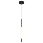 ELSTEAD Eurofase pendant light, height 548mm, LED 10W dimmable, 810lm - ELS-QN-CUMBERLAND-1P-BK