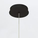 ELSTEAD Eurofase pendant light, height 548mm, LED 10W dimmable, 810lm - ELS-QN-CUMBERLAND-1P-BK