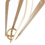 ELSTEAD Eurofase pendant light, width 1071mm, LED 58W dimmable, 2900lm - ELS-QN-DEMARK-LP-BG