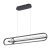 ELSTEAD Eurofase pendant light, width 1071mm, LED 58W dimmable, 2900lm - ELS-QN-DEMARK-LP-BK