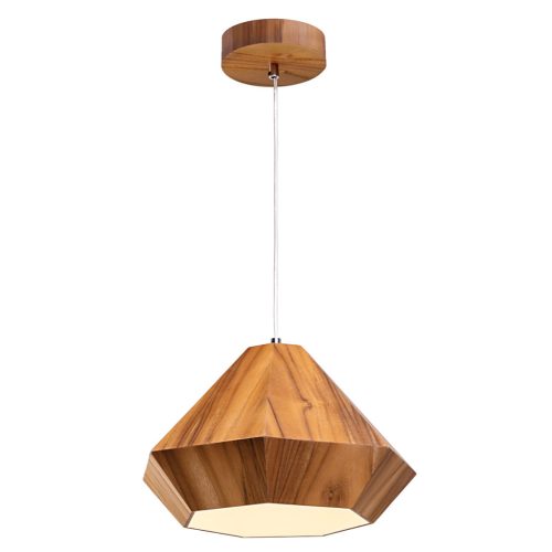 ELSTEAD Accord pendant light, diameter 345mm, height 210mm, 1xE27 - ELS-QN-DIAMOND-P-S-TEAK