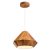 ELSTEAD Accord pendant light, diameter 345mm, height 210mm, 1xE27 - ELS-QN-DIAMOND-P-S-TEAK