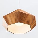 ELSTEAD Accord pendant light, diameter 345mm, height 210mm, 1xE27 - ELS-QN-DIAMOND-P-S-TEAK