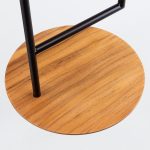 ELSTEAD Accord table lamp, height 460mm, diameter 260mm, 1x GU10 - ELS-QN-DOT-TL-TEAK