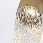 ELSTEAD Eurofase pendant light, height 615mm, 1x LED GU11 - ELS-QN-ECROU-1P-BG