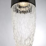 ELSTEAD Eurofase pendant light, height 615mm, 1x LED GU10 - ELS-QN-ECROU-1P-BK