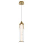 ELSTEAD Eurofase pendant light, height 505mm, LED 18W dimmable, 1064lm - ELS-QN-ESPADA-1P-BG