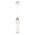 ELSTEAD Eurofase pendant light, height 505mm, LED 18W dimmable, 1064lm - ELS-QN-ESPADA-1P-PC