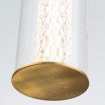 ELSTEAD Eurofase IP44 wall light, height 505mm, LED 18W dimmable, 1064lm - ELS-QN-ESPADA-1W-BG