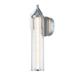 ELSTEAD Eurofase IP44 wall light, height 505mm, LED 18W dimmable, 1064lm - ELS-QN-ESPADA-1W-PC