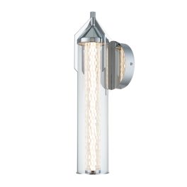   ELSTEAD Eurofase IP44 wall light, height 505mm, LED 18W dimmable, 1064lm - ELS-QN-ESPADA-1W-PC