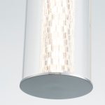 ELSTEAD Eurofase IP44 wall light, height 505mm, LED 18W dimmable, 1064lm - ELS-QN-ESPADA-1W-PC