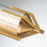 ELSTEAD Eurofase IP44 wall light, width/height 700mm, LED 23W dimmable, 1360lm - ELS-QN-ESPADA-2W-BG