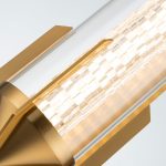 ELSTEAD Eurofase IP44 wall light, width/height 700mm, LED 23W dimmable, 1360lm - ELS-QN-ESPADA-2W-BG