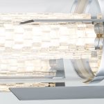 ELSTEAD Eurofase IP44 wall light, width/height 700mm, LED 23W dimmable, 1360lm - ELS-QN-ESPADA-2W-PC
