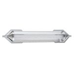 ELSTEAD Eurofase IP44 wall light, width/height 700mm, LED 23W dimmable, 1360lm - ELS-QN-ESPADA-2W-PC